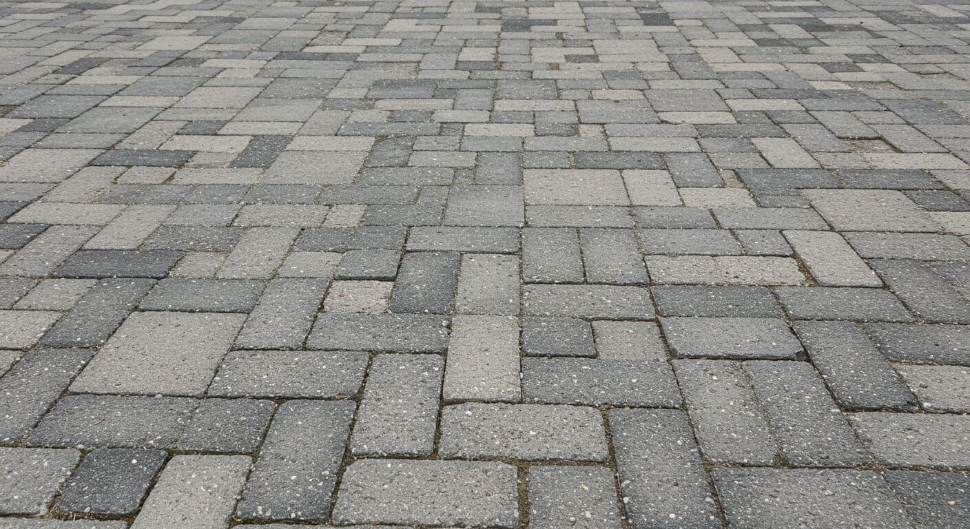 Farklı kilit taşı şekil modelleri yan yana — I taşı, H taşı ve dalga formlu örnekler