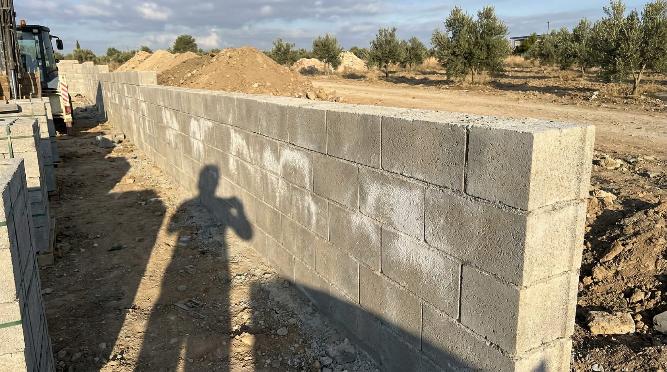 Temiz parke taşlarının yüzeyinde beyaz toz halinde çiçeklenme